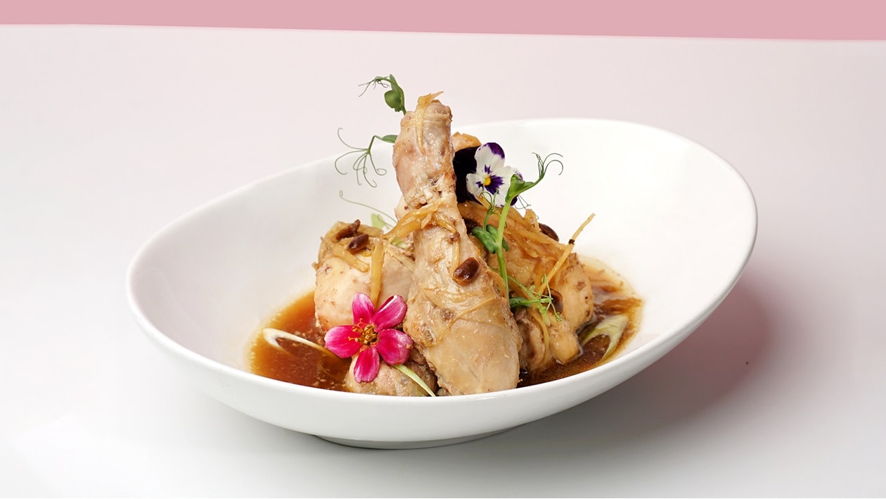 teamed Chicken with Black Soybeans Recipe